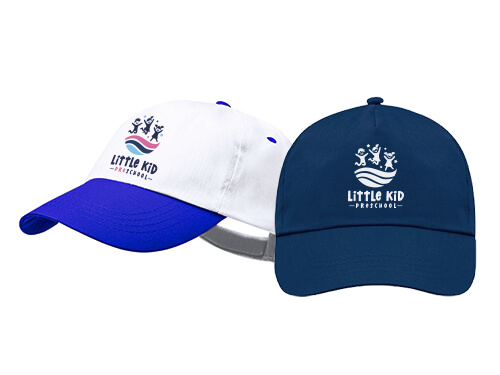 Gorras personalizadas para centros infantiles